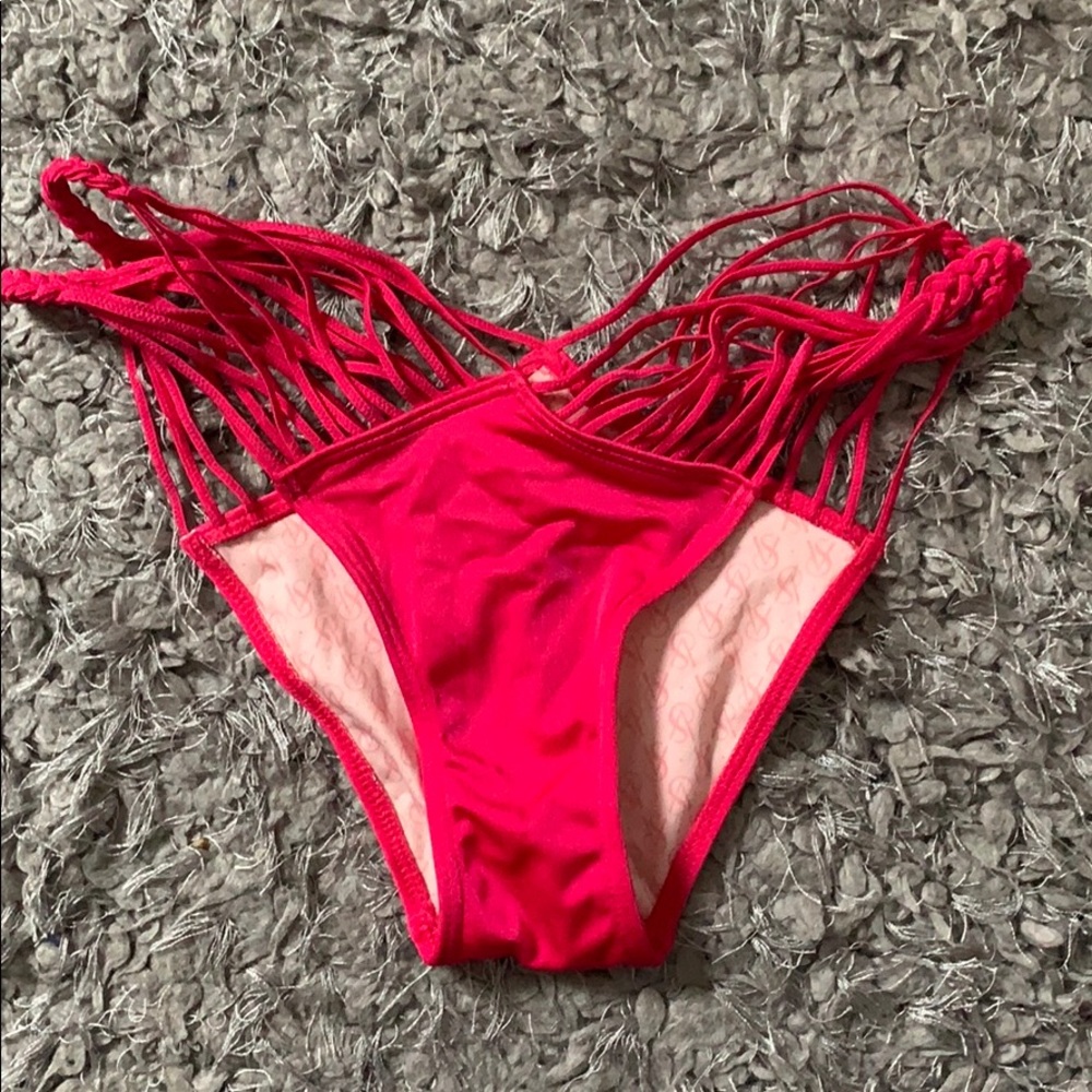 hot pink bikini bottoms